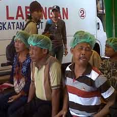 Kobangdikal Gelar Operasi Katarak dan Bibir Sumbing Bagi Nelayan