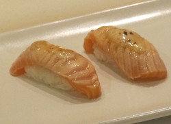 Resep Sushi: Aburi Salmon Cheese Mayonnaise