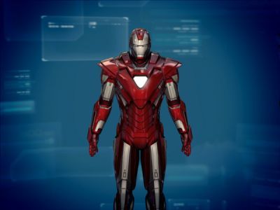 Parade Armor Keren Game Iron Man III