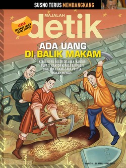 Ramai-ramai Menggangsir Tanah Kuburan