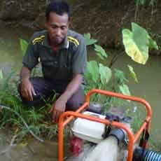 Diesel Pengairan Sawah Bahan Bakar Elpiji, Modifikasi Mudah dan Murah