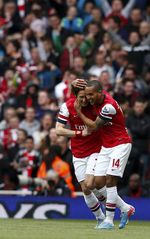 Arsenal vs MU Berakhir Imbang