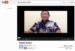 Muncul di Youtube, Susno Lecehkan Hukum Indonesia