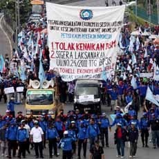 Long March dari Tangerang ke Istana, Buruh Minta Maaf Bila Bikin Macet