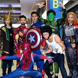 Usai Konser di Amerika Selatan, Super Junior Berubah Jadi Super Hero