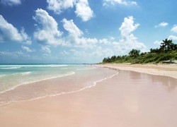 Kembaran Pantai Pink di Flores, Ada di Kepulauan Bahama!