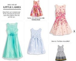 Debenhams Rilis Koleksi Busana Prom Night untuk Anak Pre-school