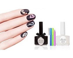 Kuku Bisa Digambar Seperti Papan Tulis Berkat Kuteks Ini