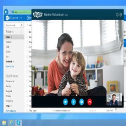 Skype Kini Bisa Ngobrol Langsung dari Inbox Outlook