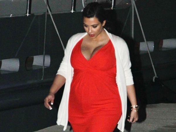 Hamil, Kim Kardashian Makin Berisi