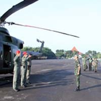 5.000 Prajurit TNI dan Polri Apel Pengamanan SBY-Boediono di Jawa Timur