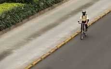 Melihat Sisi Sepi Jl MH Thamrin Saat May Day