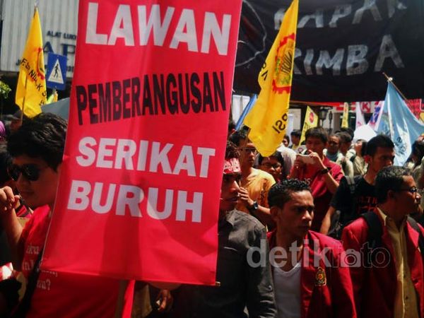 Demo May Day di Yogya