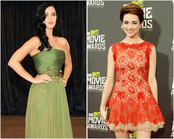 Inspirasi Gaun Prom Night dari Selebriti Saat Berpose di Red Carpet