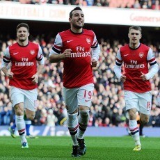 Untuk Akhiri Puasa Gelar Arsenal, Cazorla: Kuncinya Konsistensi