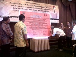 Kekayaan 3 Cagub Jateng Naik, Satu Cawagub Turun