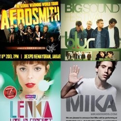 Parade Konser Artis Asing di Indonesia Bulan Ini