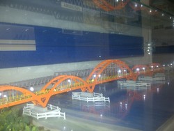  Kembaran Jembatan Musi II Palembang Bakal Beroperasi Oktober 2014