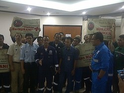 Datang ke Tipikor, Hotasi Beri Dukungan Bagi Terdakwa Bioremediasi Chevron