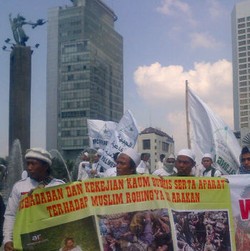 Kecam Pemerintah Myanmar, FPI Gelar Demo di Bundaran HI