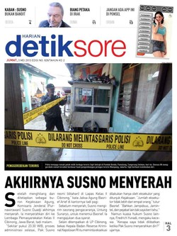 AKHIRNYA SUSNO MENYERAH