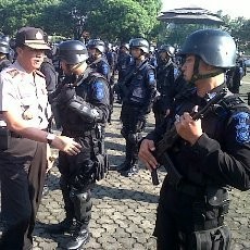 140 Personel Brimob Polda Jabar Diberangkatkan ke Papua