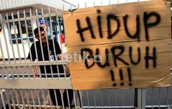 Buruh Tak Diperlakukan dengan Layak, Pabrik Limbah di Tangerang Disegel