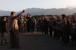 SBY Berwisata ke Bromo, Besok Lihat Sunrise