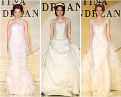 Tina Andrean Angkat Cheongsam untuk Tren Busana Pengantin 2013