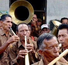 Tanjidor van Sulawesi Utara