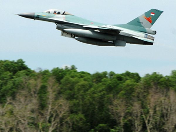 TNI AU Paksa Turun Pesawat Musuh