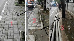 Trotoar di Kawasan Kuningan Pun Tak Lagi Nyaman & Aman