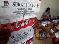 Ribuan Surat Suara Pilgub Jateng Rusak