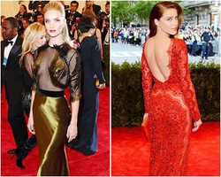 10 Seleb yang Tampil Terlalu Seksi di Karpet Merah Acara Vogue