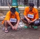 Polisi Gelar Rekonstruksi Pembunuhan Pengusaha Komputer di Bandara