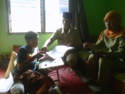 Bocah SD yang Ditembak Perampok di Depok Jalani UN di Rumah