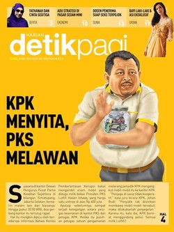 KPK MENYITA, PKS MELAWAN