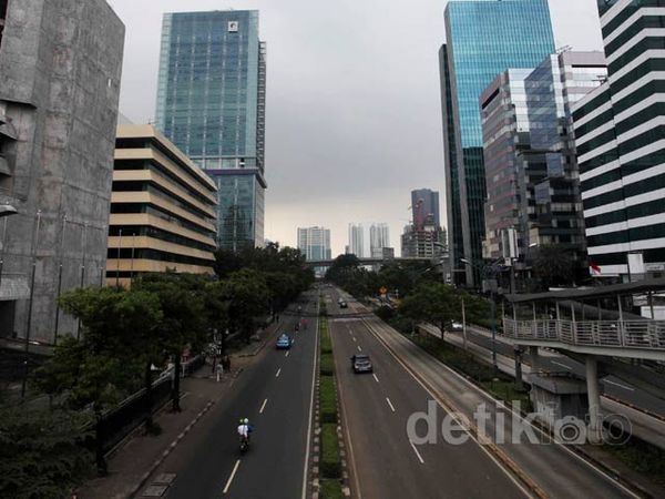 Libur, Lalu Lintas Jakarta Lengang