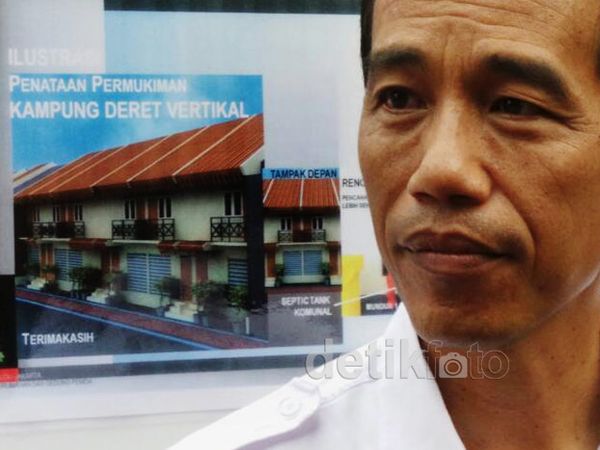 Jokowi Promosi Kampung Deret Dihari Libur