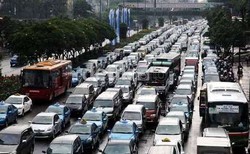 Harpitnas, Lalu Lintas Jakarta Pagi Ini Tetap Padat