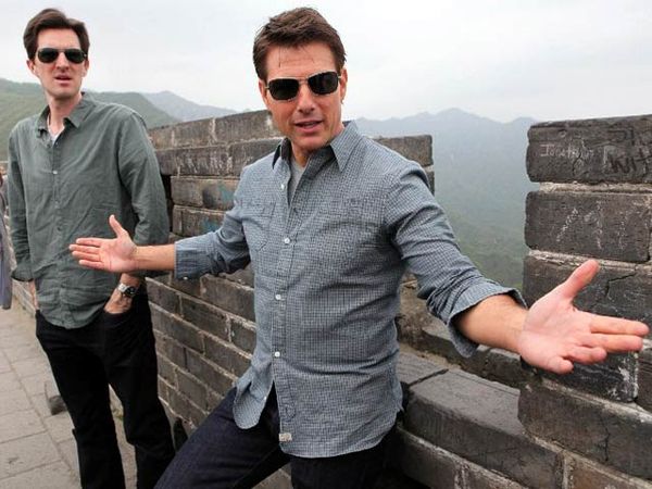 Kunjungan Tom Cruise di Tembok Besar Cina