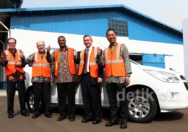GM Resmikan Pabrik Spin di Bekasi