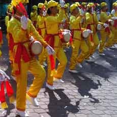 Kegiatan Pengikut Falun Gong Dibubarkan