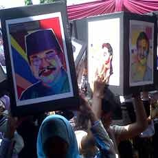 720 Desain Wajah Orang Hebat di Surabaya Raih Rekor MURI