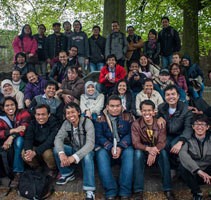 Historun: PPI Belanda Napak Jejak Bapak Pendiri Bangsa