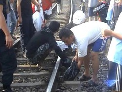 Tukang Pangkas Rambut Tewas Tabrakkan Diri ke KA Kahuripan 