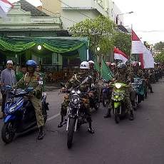 GP Ansor Surabaya Gelar Kirab Akbar Peringati Harlah ke-79 Ansor