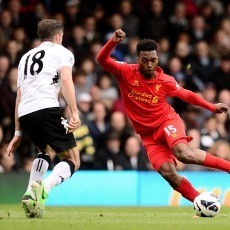 Sturridge Hat-trick, Liverpool Tundukkan Fulham 3-1