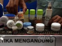 BPOM Temukan 17 Kosmetik Berbahaya