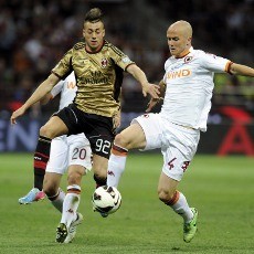 Diwarnai Dua Kartu Merah, Milan-Roma Berakhir Imbang Tanpa Gol